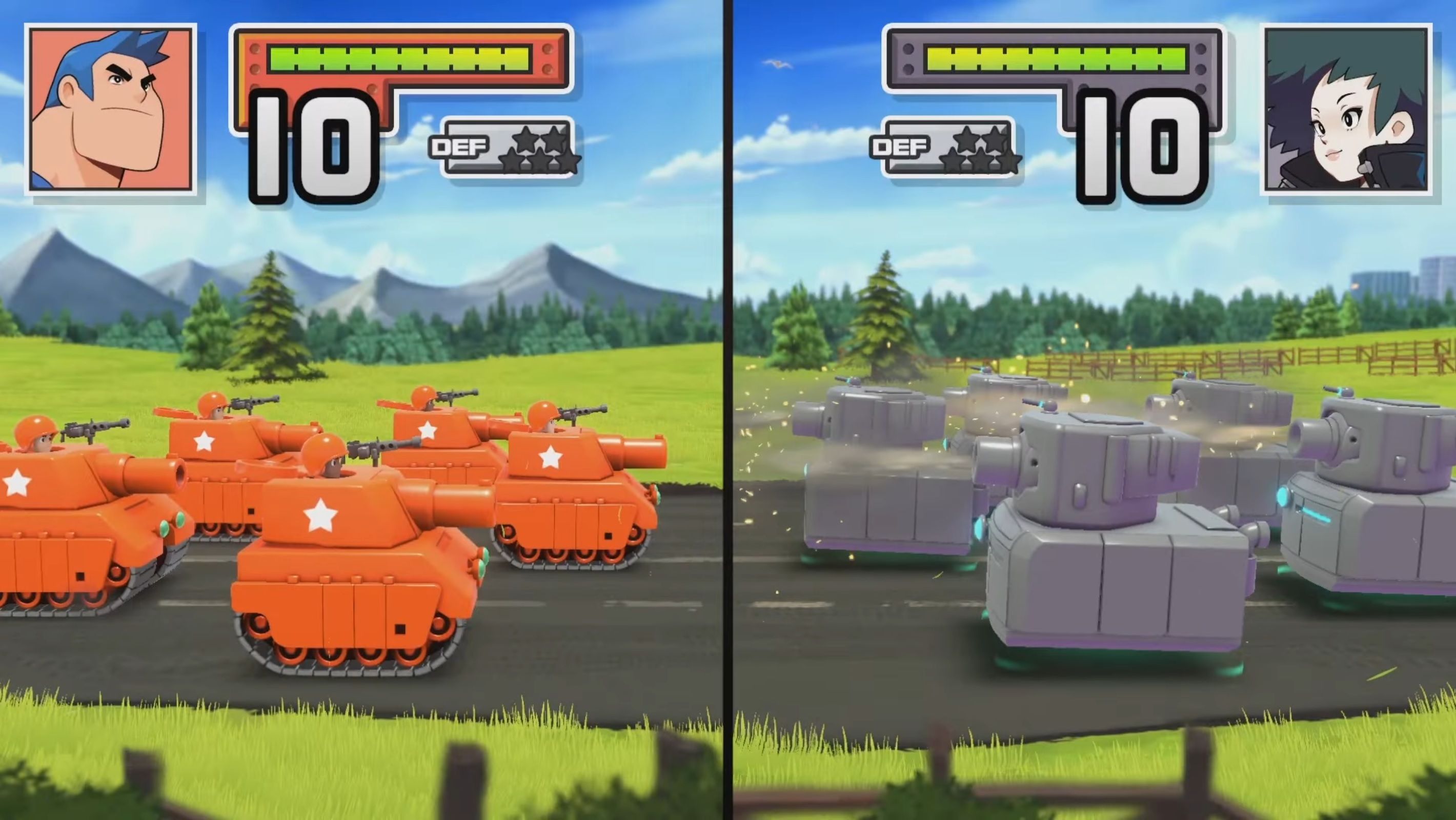 Nintendo Switch Game Advance Wars 1+2 Re-boot Camp Single And