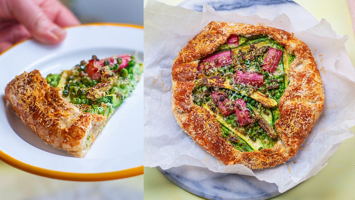 Air fryer spring galette preview