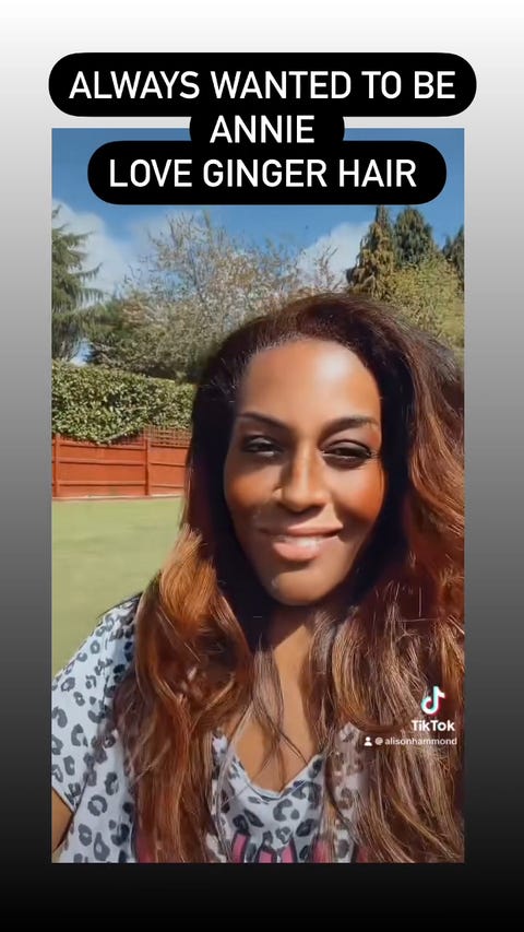 Alison Hammond Unveils Ginger Hair Transformation