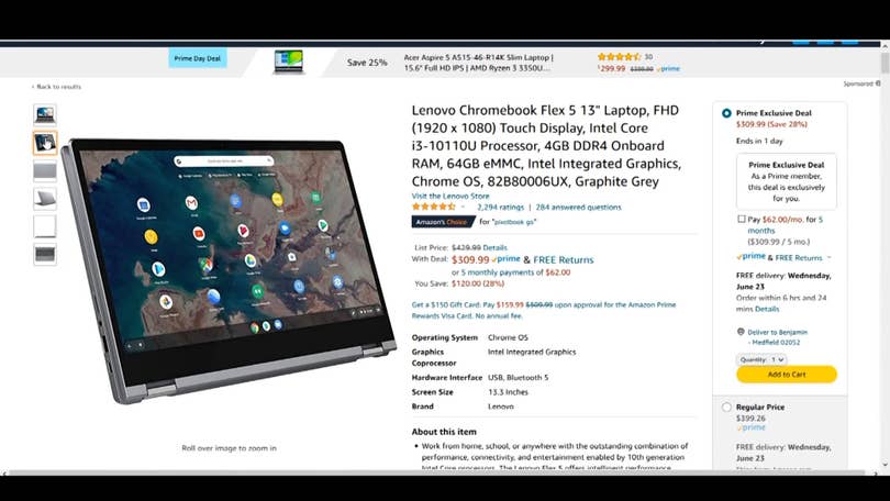 Amazon Prime Day 21 Offers Great Deals On Laptops Amazon Prime Day 21 Offers Great Deals On Laptops
