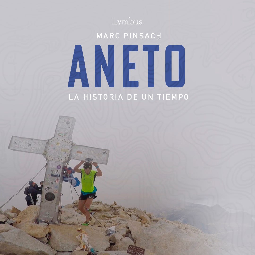 el alpinista marc pinsach toca la cruz del aneto al batir su récord de subida desde benasque en 2h y 20 minutos﻿