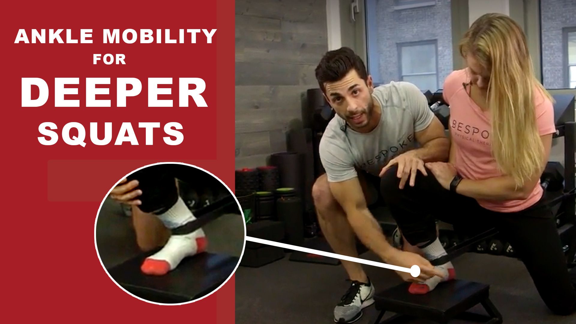 Ankle stretches best sale for squats