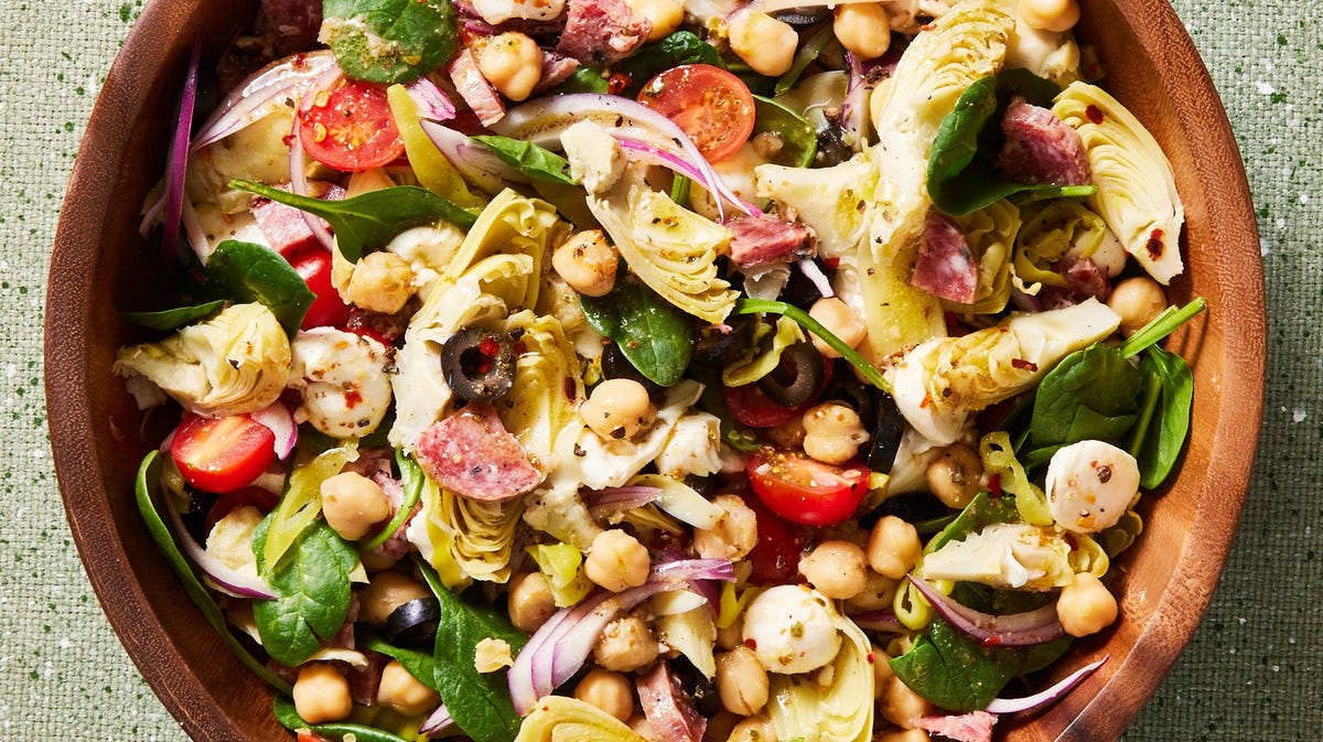 preview for This Antipasto Chickpea Salad Is Meal Prep Gold