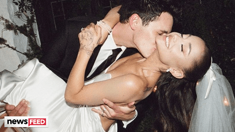 preview for Ariana Grande Debuts STUNNING Wedding Photos In Intimate Ceremony!