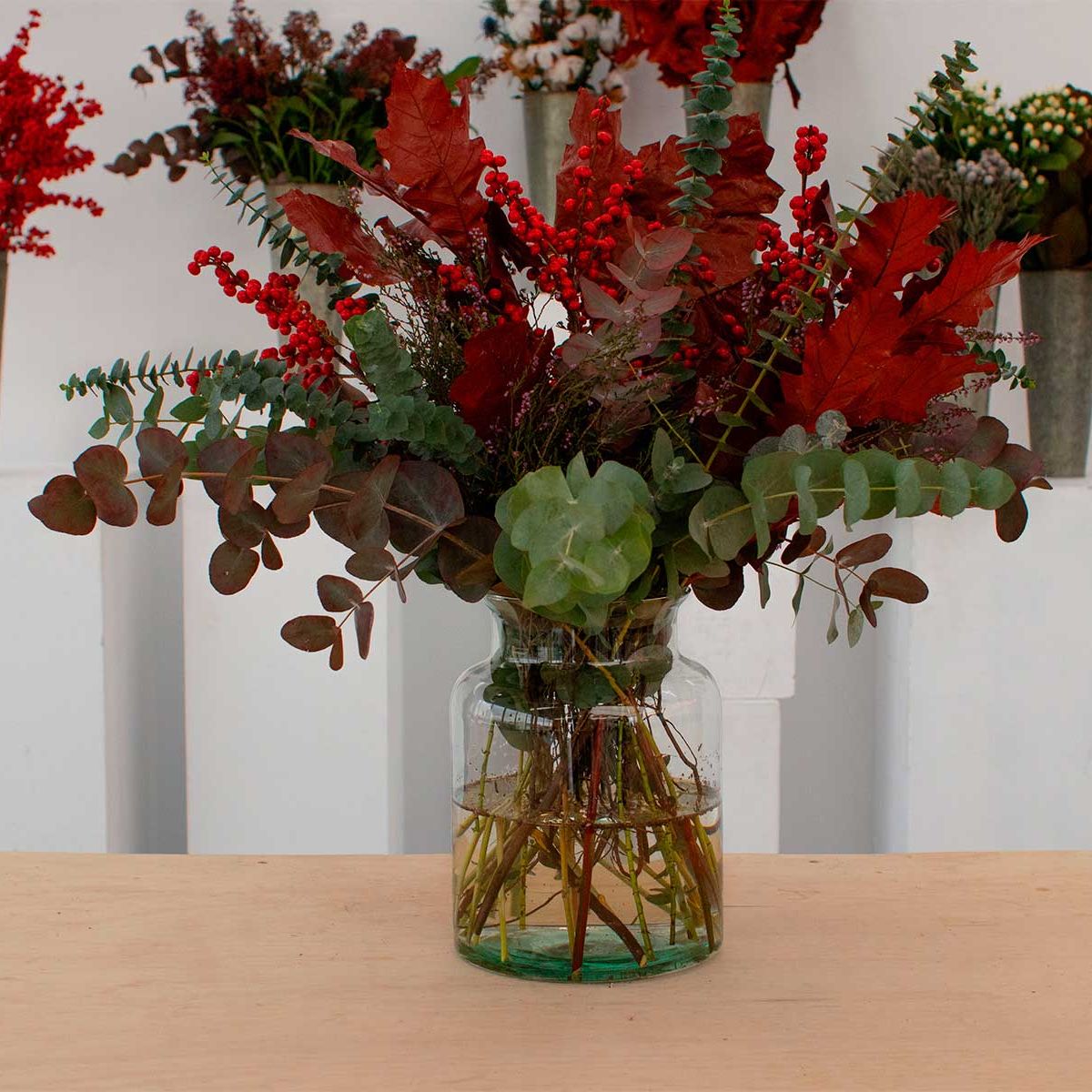 4 ideas DIY para decorar con plantas en Navidad -