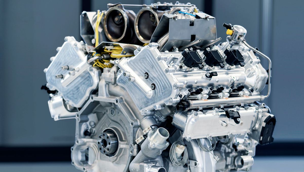 preview for Aston Martin ya tiene casi terminado su nuevo motor V6 híbrido