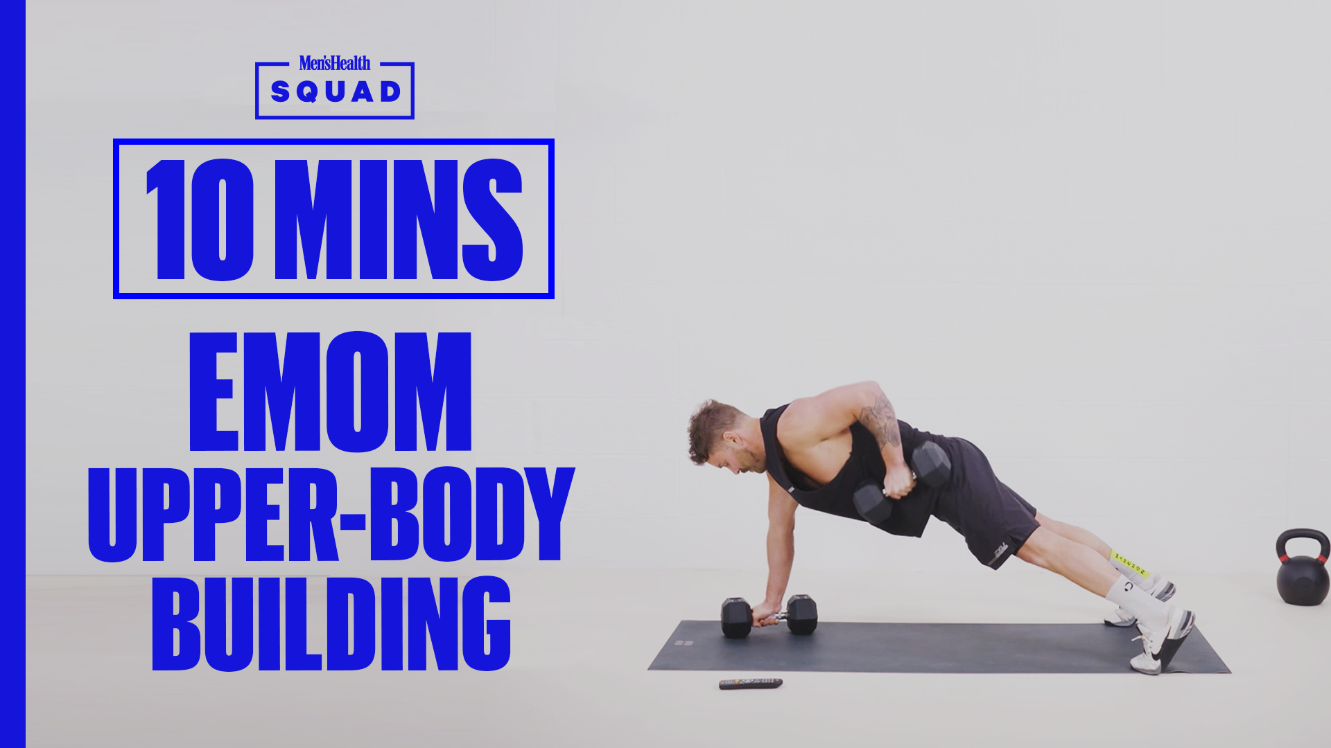 Upper-Body Dumbbell Strength Workout Video