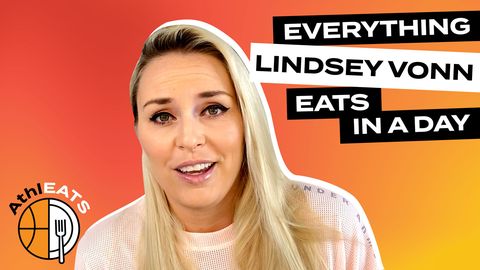preview for Everything Lindsey Vonn Eats In A Day | AthlEATS