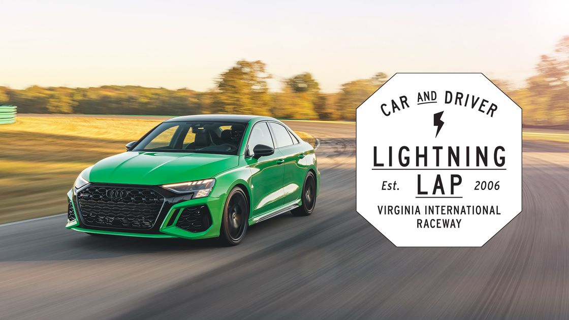 preview for 2022 Audi RS3 at Lightning Lap 2023