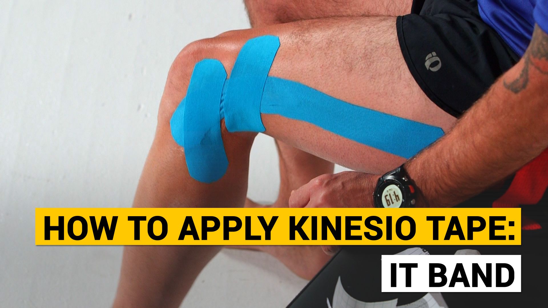 How to Tape Knee for Running Athtic Tape