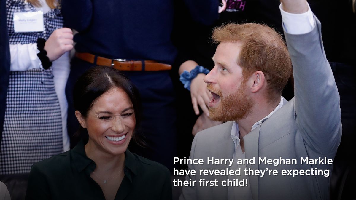 preview for The Duke and Duchess of Sussex are expecting their first child