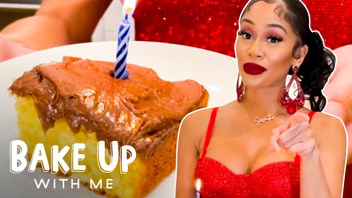 preview for Saweetie Shares Her Favorite Cake Recipe & Reveals Who Really Is Her True Best Friend