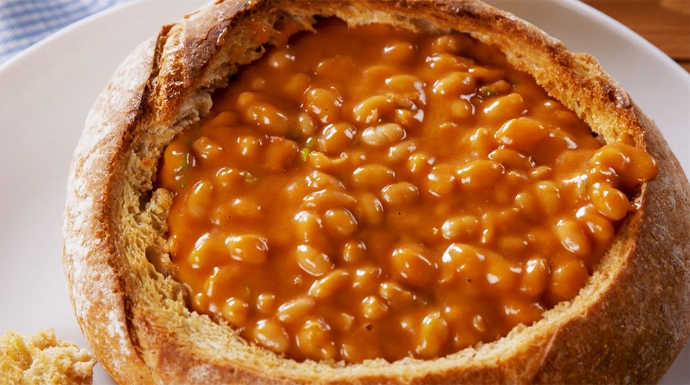 heinz baked beans pizza