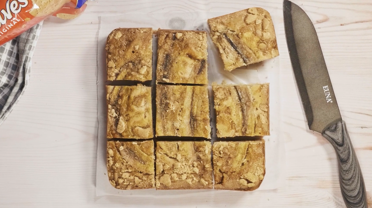 Video player poster image preview for Banoffee Blondies