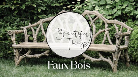 Faux Bois Furniture Watch Diane Husson Create Wood Like From Concrete Faux Bois Furniture Watch Diane Husson, Faux Bois Garden Bench