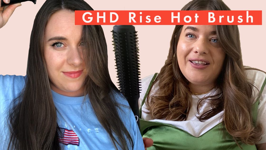 preview for GHD Rise Volumising Hot Brush REVIEW & TUTORIAL | 3 different hair types | Cosmopolitan UK