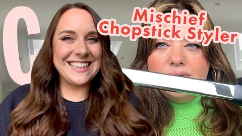 preview for Testing the Mischief Chopstick Styler on three different hair types