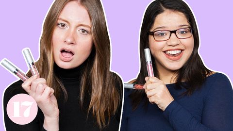 preview for We Tried Ciate London's Nude Glitter Changing Lipstick