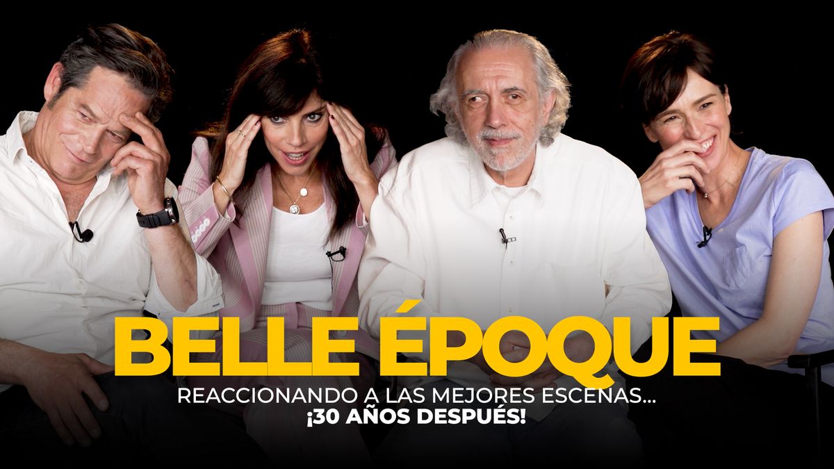 preview for Fernando Trueba, Maribel Verdú, Jorge Sanz y Ariadna Gil reaccionan a las mejores escenas de 'Belle Époque'