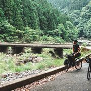 riding bikes around japan