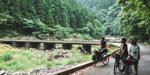 riding bikes around japan