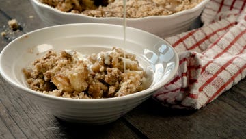 biscoff apple crumble