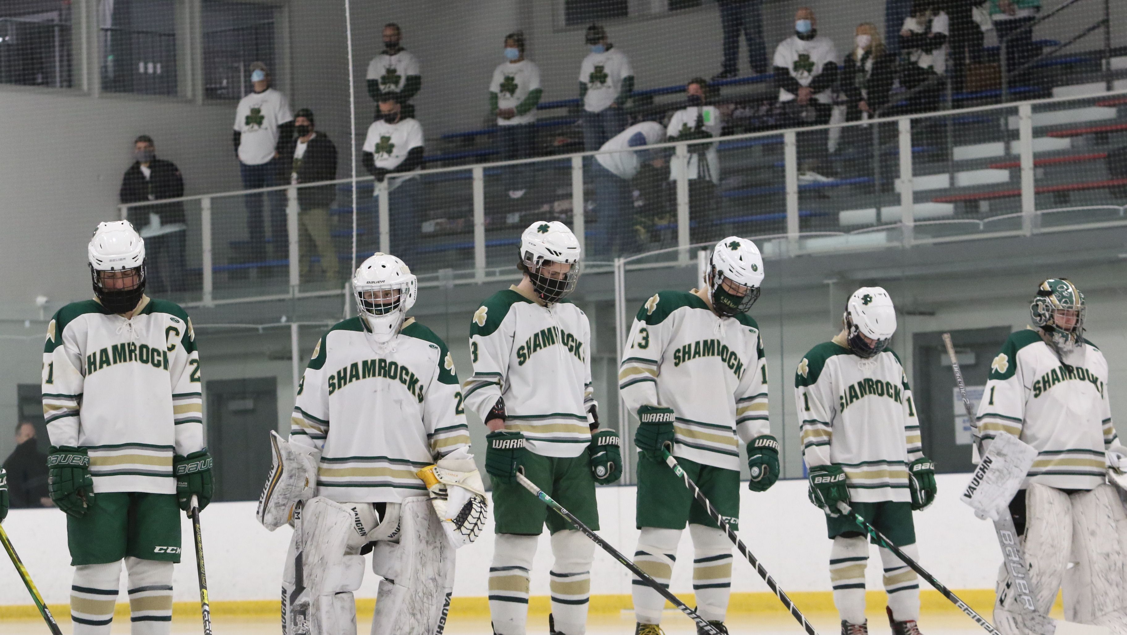 A.J. Quetta: Bruins rally to help injured Bishop Feehan hockey player