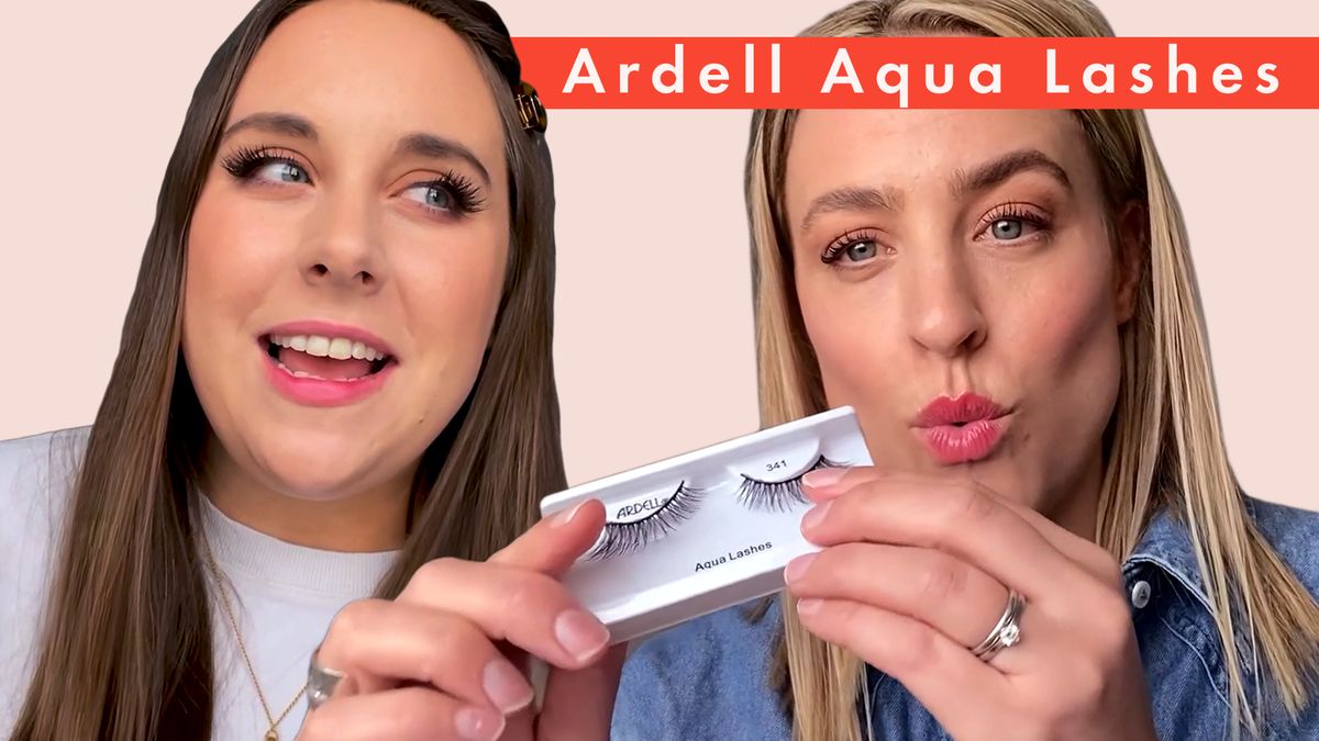 preview for Beauty Lab test the Ardell Aqua Lashes