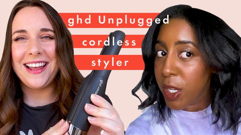 preview for Beauty Lab tries the ghd Unplugged cordless styler