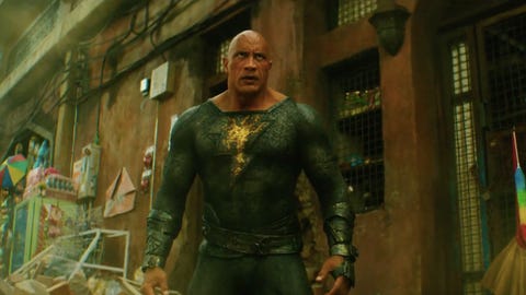 preview for Black Adam - official trailer (Warner Bros)