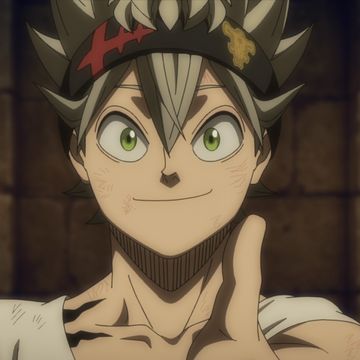 black clover's main character asta in the season four finale