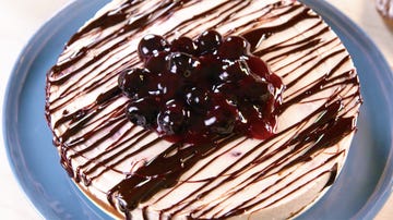 black forest cheesecake