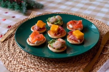 blinis caseros aperitivos de navidad