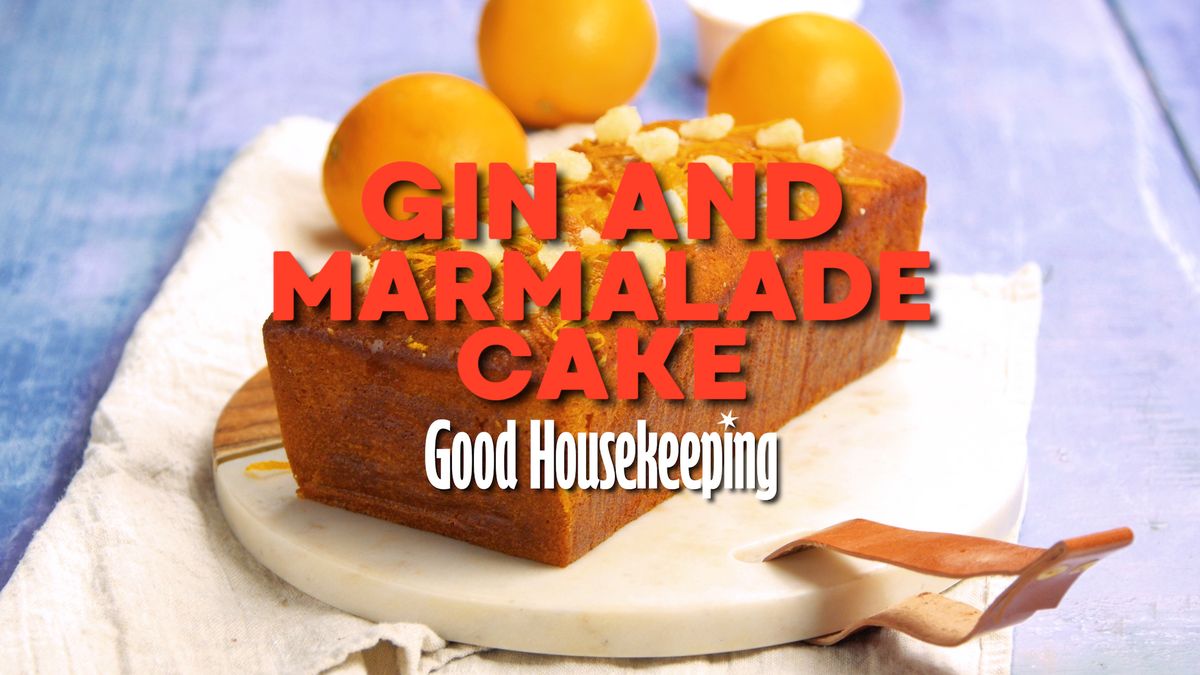 preview for Blood orange gin and marmalade cake