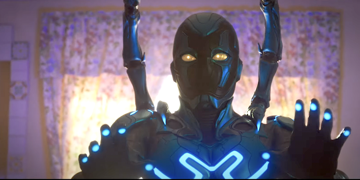 Xolo Maridueña Suits Up as Jaime Reyes in 'Blue Beetle' Trailer