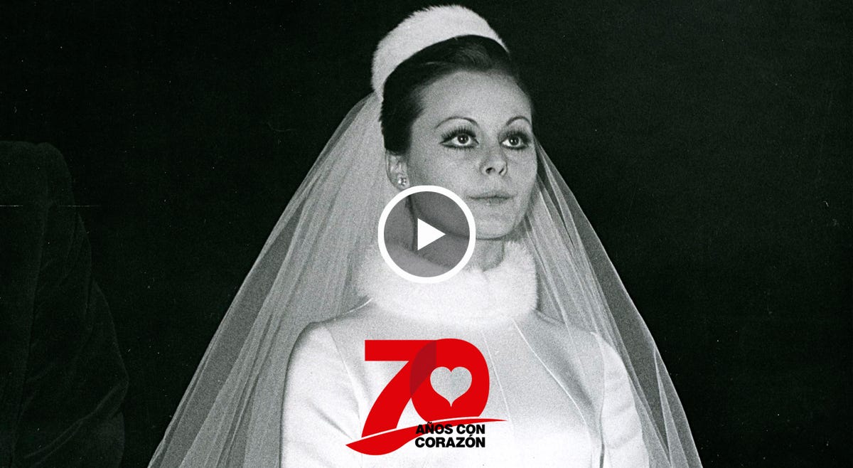 rocío dúrcal vestida de novia en su boda con junior video recordatorio de 17 bodas de famosos españoles anteriores a 1995