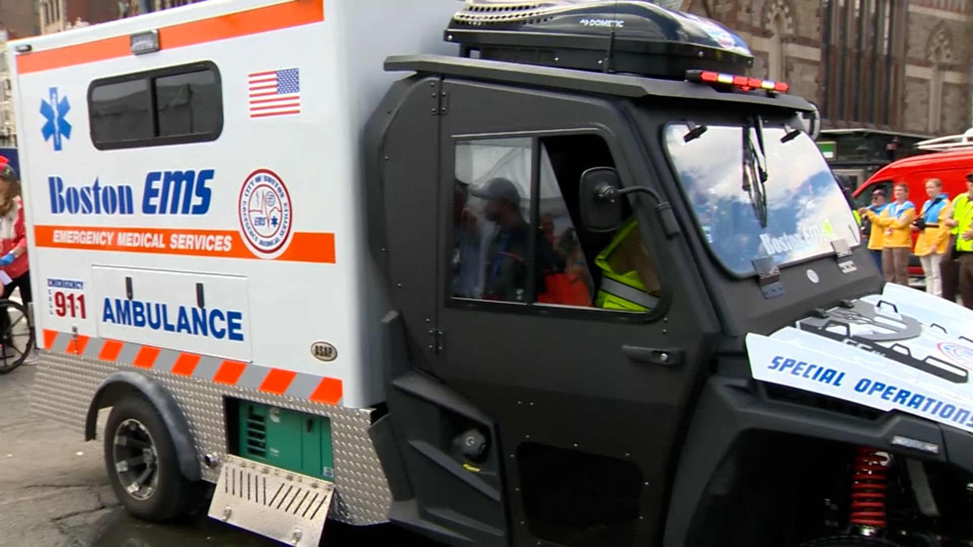 31 race-related ambulance transports during Boston Marathon, EMS says