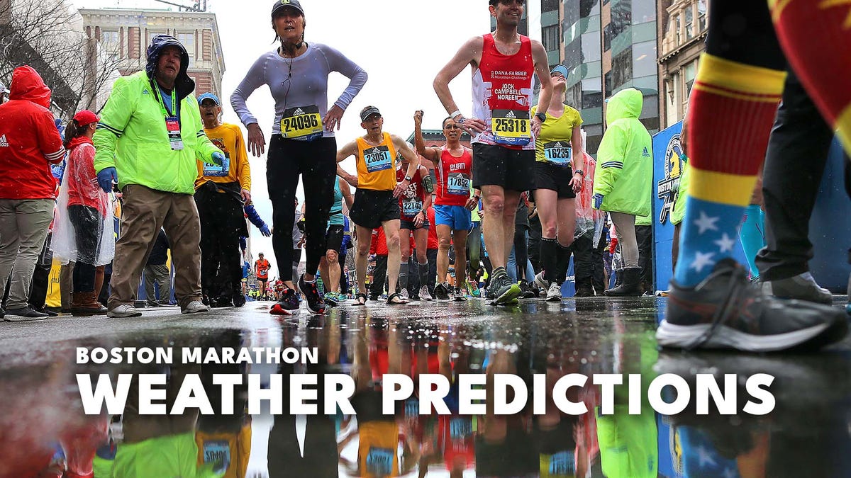runners compete in the 2018 boston marathon