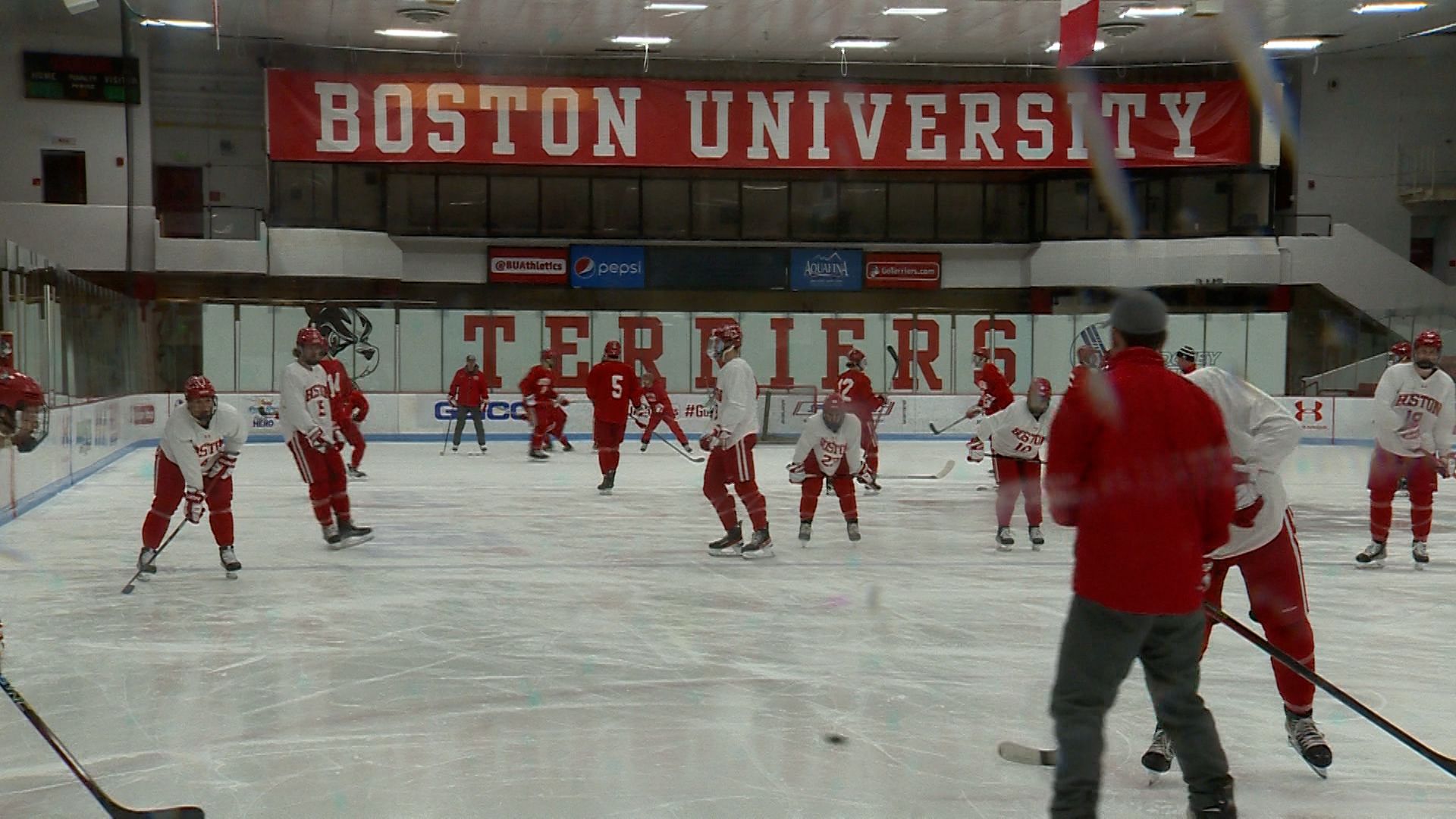 BU Men's Hockey Players, Coaches, Past and Present, Off to