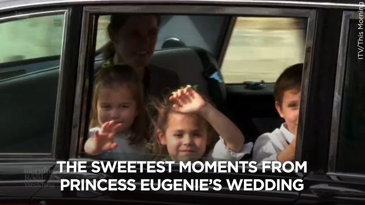preview for The sweetest moments from Princess Eugenie’s wedding