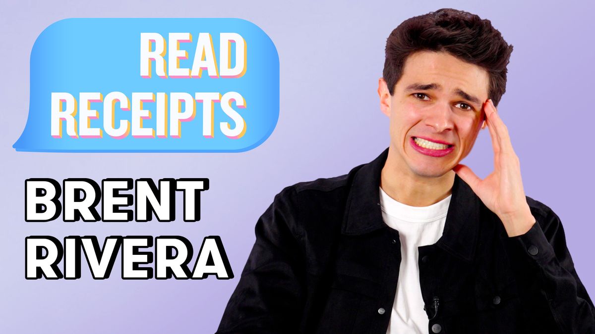 preview for Brent Rivera Reveals Advice He Gave ZAC EFRON, Cringy Photos & Last Kiss | Read Receipts | Seventeen