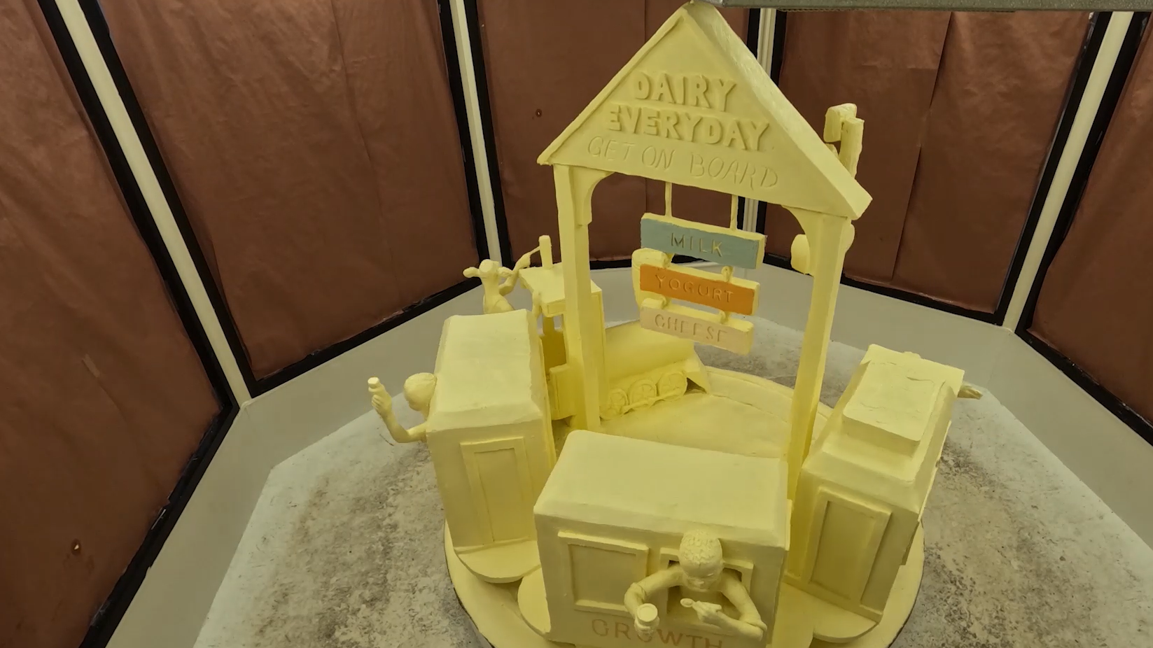 Butter sculpture unveiled with NYS Fair set to begin