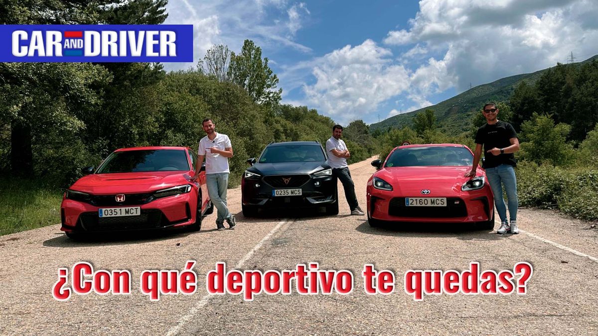 preview for Cupra Formentor VZ vs. Honda Civic Type R vs. Toyota GR86: disfruta de la carretera