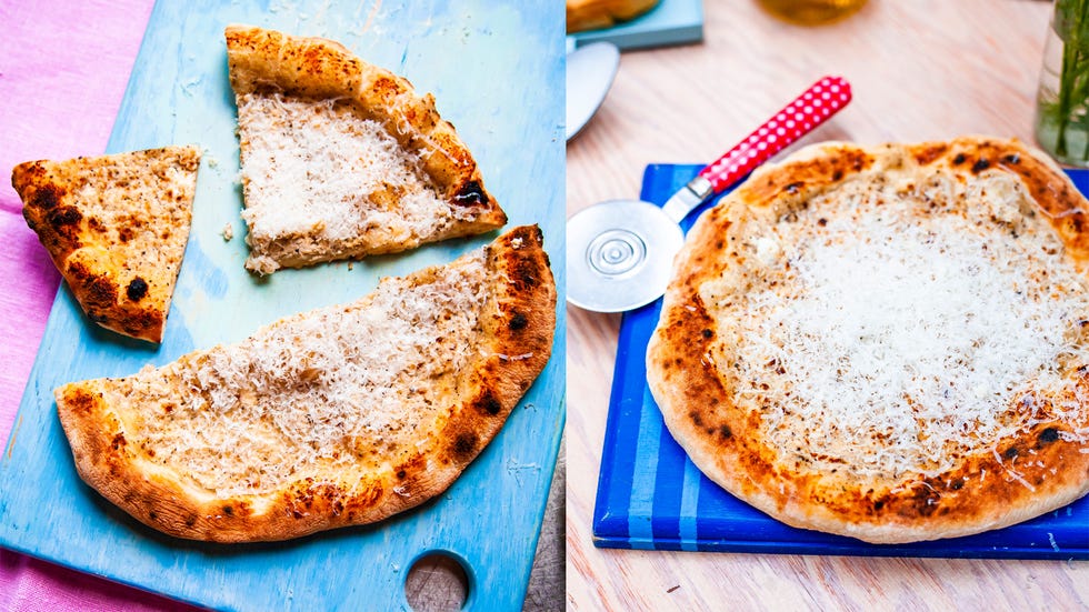 cacio e pepe pizza