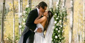 caelynn and dean from bachelor nation wedding photo