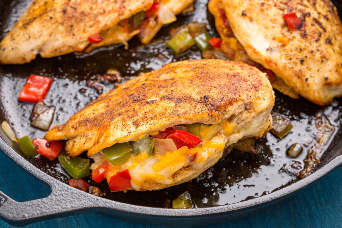 preview for Cajun-Stuffed Chicken Will Make Your Tastebuds Sing