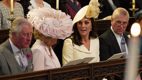 preview for Kate Middleton and Camilla Parker Bowles Had a Moment During the Royal Wedding