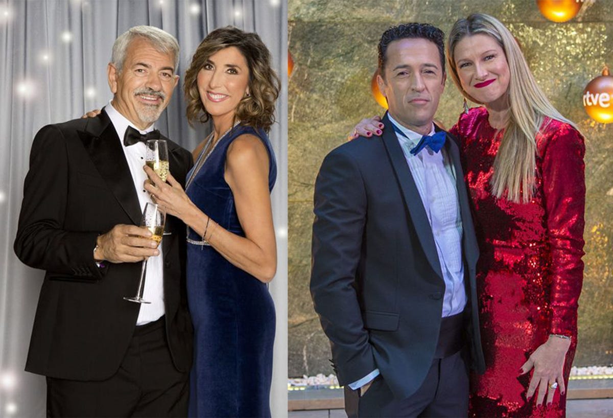 carlos sobera, paz padilla, jaco petrus y anne igartiburu darán las uvas a través de la televisión
