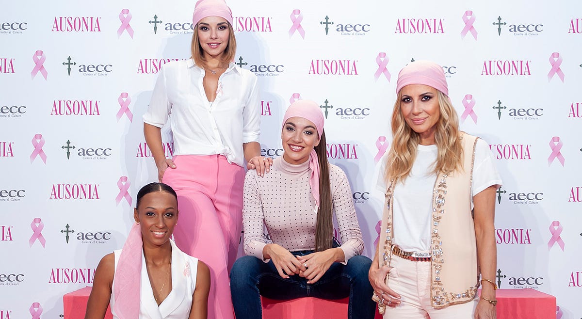 Campaña 2019 Ausonia, Dedícate un minuto, Ausonia dedícate un minuto, día mundial cáncer de mama, Marta Sánchez, Chenoa, Ana guerra, Ana Peleteiro, famosas solidarias,