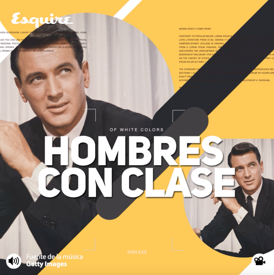 Rock Hudson, un hombre con clase